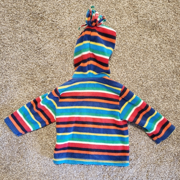 The Children's Place fleece hooded zip up jacket sz 12 months in great condition - Picture 3 of 3